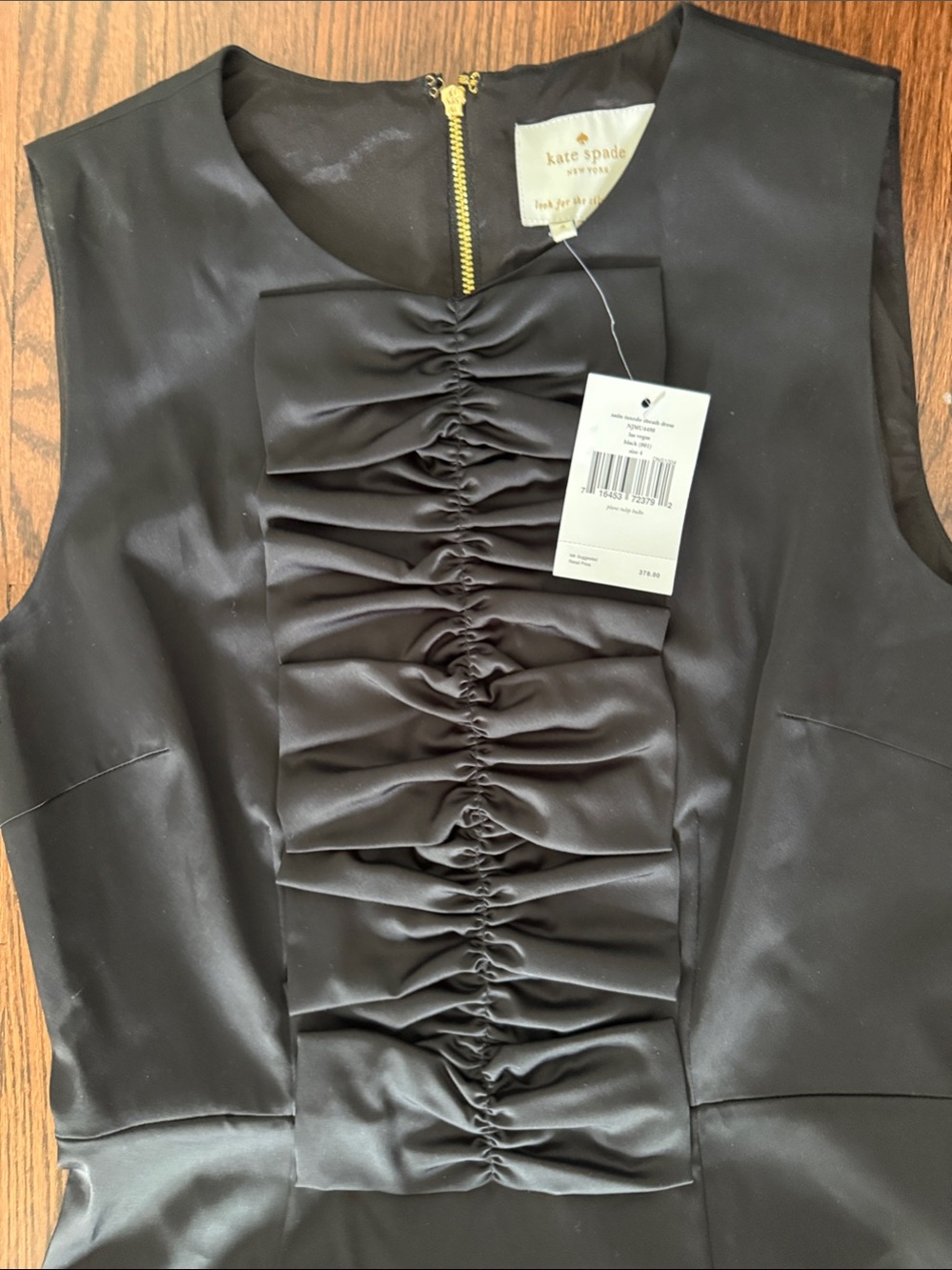 kate spade size 4  Black Sleeveless cocktail Dress